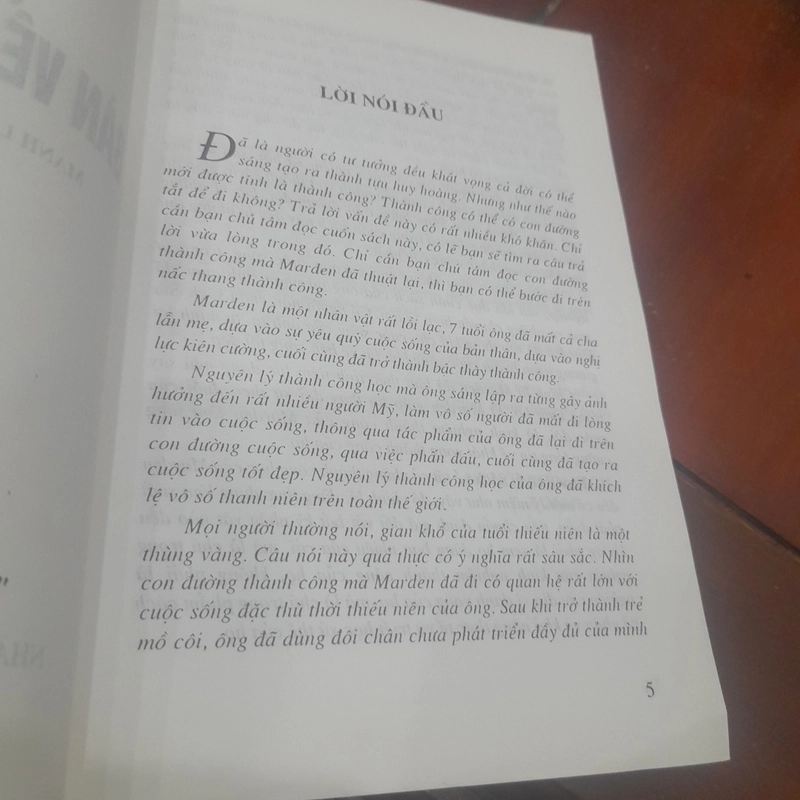 Orison Marden BÀN VỀ THÀNH CÔNG 445273