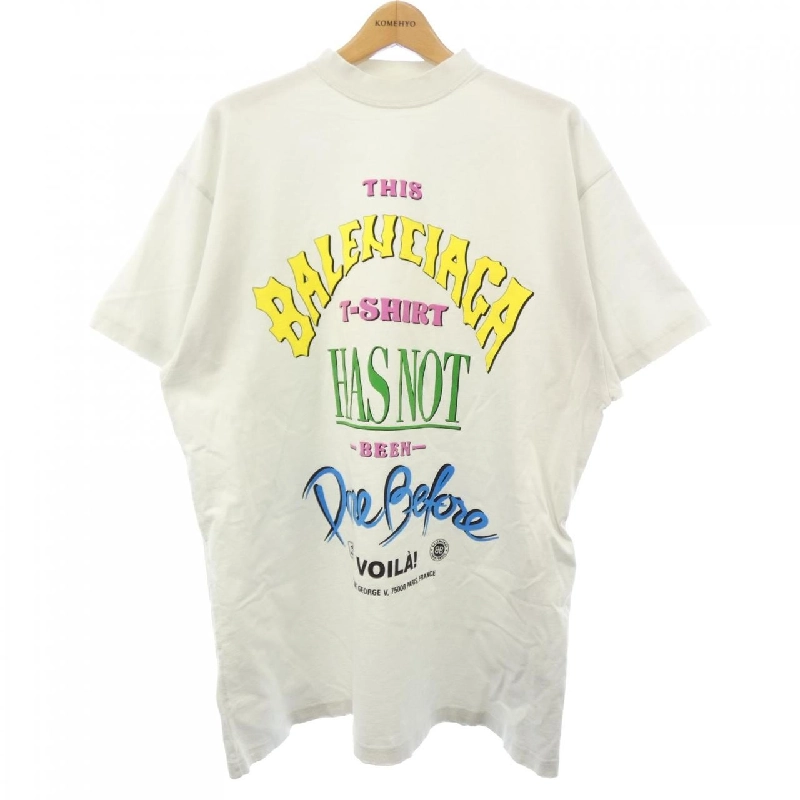 Balenciaga BALENCIAGA 787349 TQVW4 UNISEX Áo thun - Hàng hiệu Chính hãng 882598