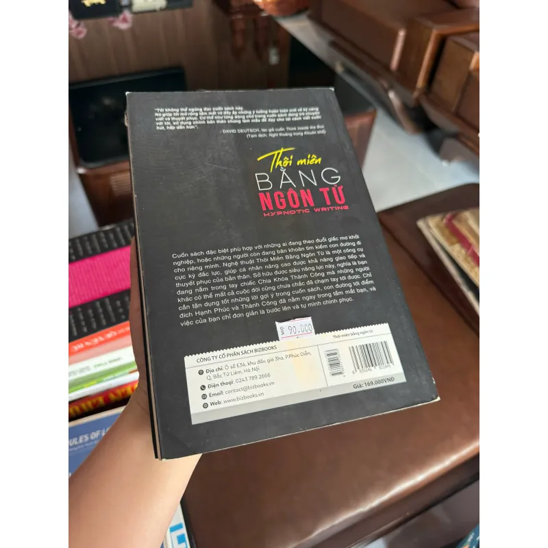 THÔI MIÊN BẰNG NGÔN TỪ – Joe Vitale- K3 1005705