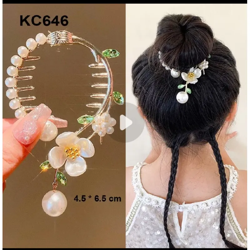 ✨ KẸP TÓC NGỌC TRAI CỔ ĐIỂN – SANG CHẢNH NHẸ NHÀNG ✨
 1026936