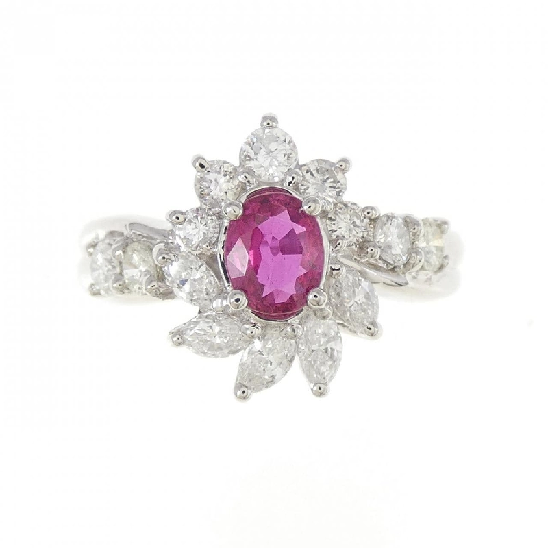 Nhẫn Ruby PT900 0.73CT 671176