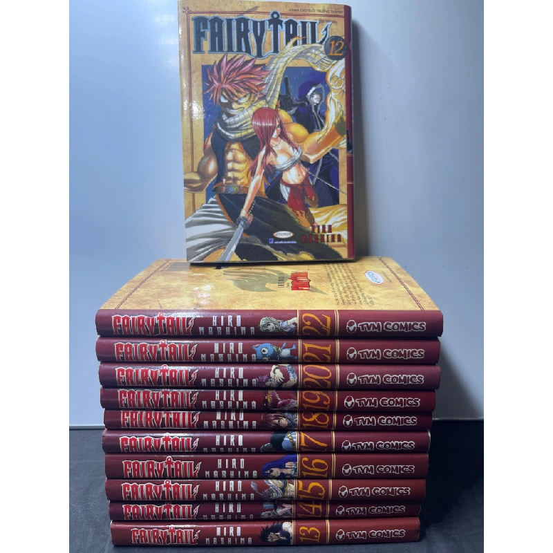 FairyTail 11 tập 12 13 14 15 16 17 18 19 20 21 22 mới 85% ố vàng nhẹ Hiro Mashima HPB2307 TRUYỆN TRANH 189373