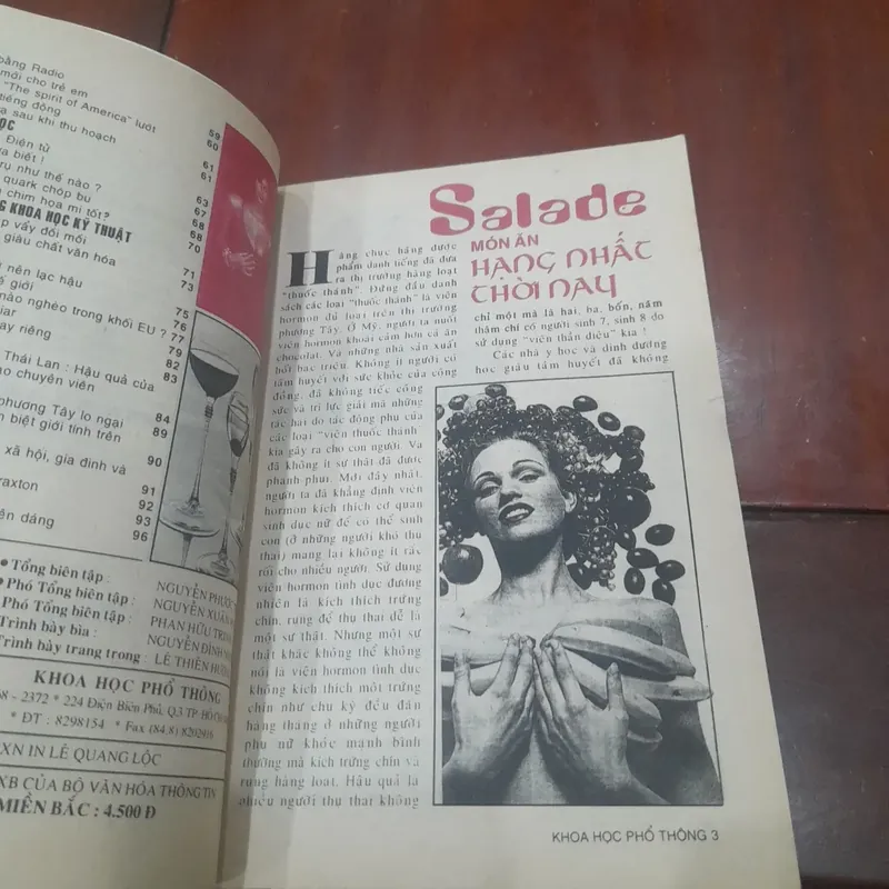 KHOA HỌC PHỔ THÔNG số 388 tháng 10-1997 732162