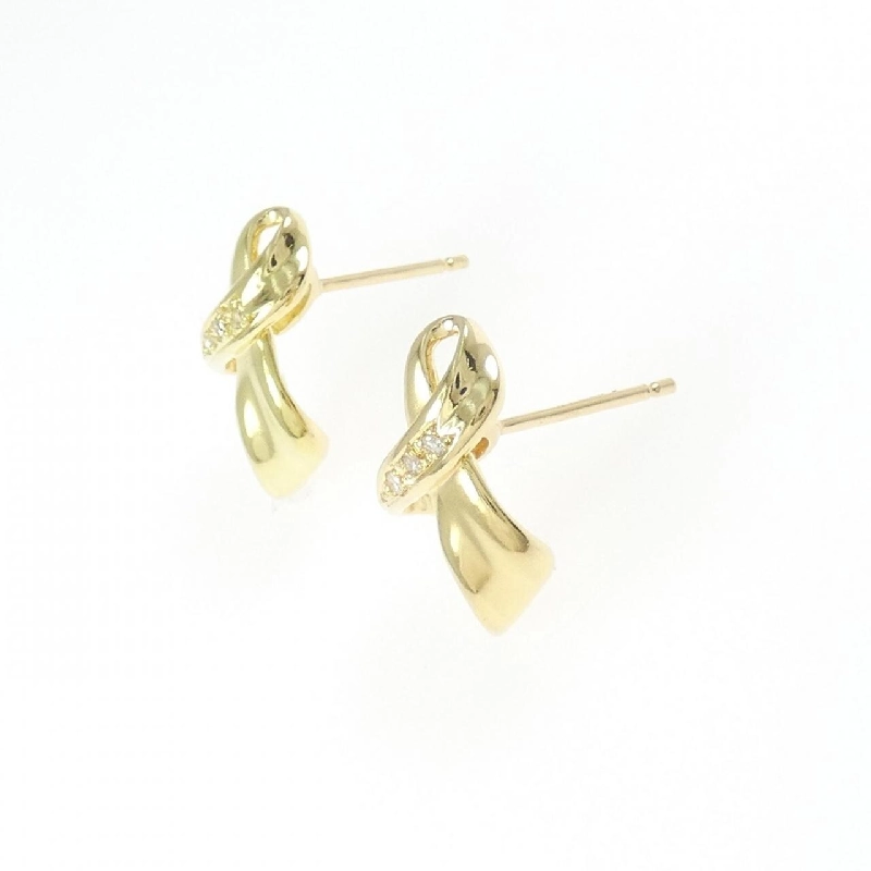 K18YG Bông tai kim cương 0.06CT - Hàng hiệu Chính hãng 867881