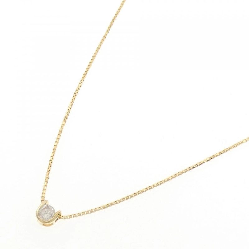 Dây chuyền kim cương K18YG 0.27CT - Hàng hiệu Chính hãng 864002