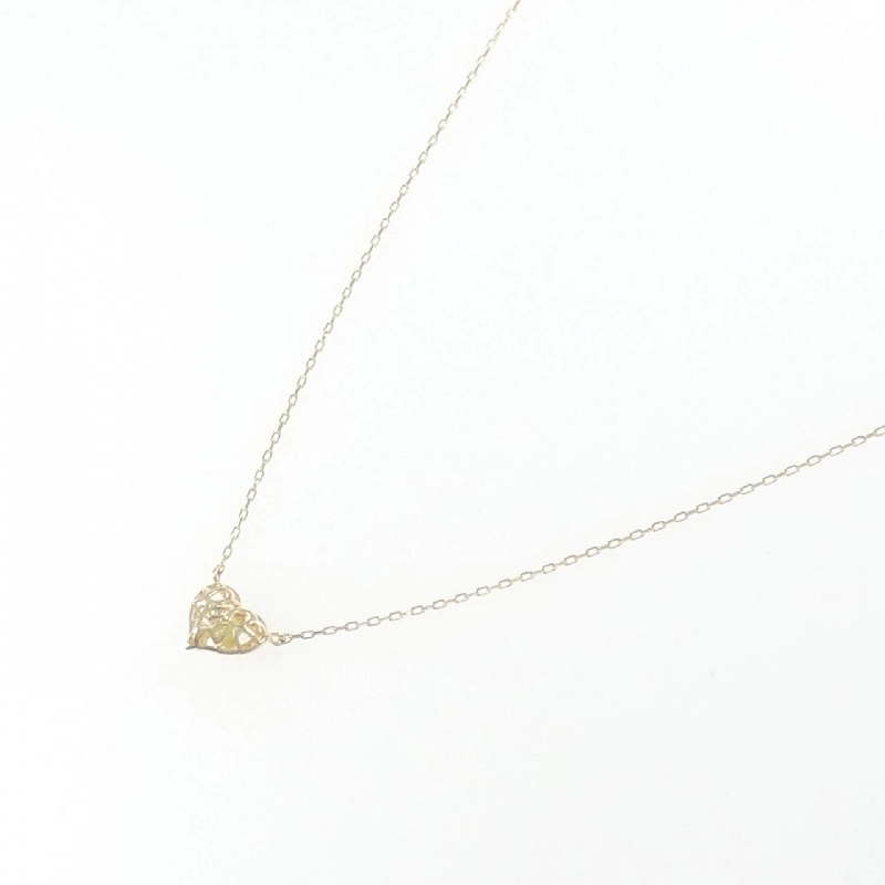 K10YG Mặt Dây Chuyền Hình Trái Tim Peridot - Hàng hiệu Chính Hãng 861116