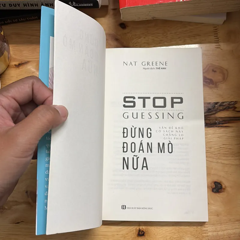 II Sách Kỹ Năng: Đừng Đoán Mò Nữa - NAT GRRENE - 2019 698149