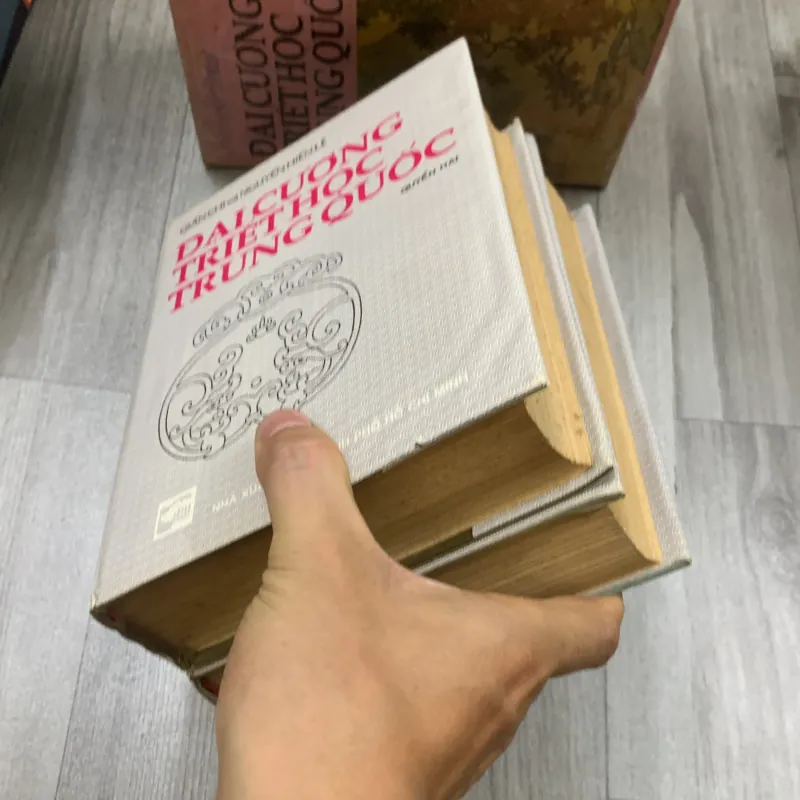 Dại cương triết học trung quốc. Bộ 2 tập có hộp. 7b4 1009355