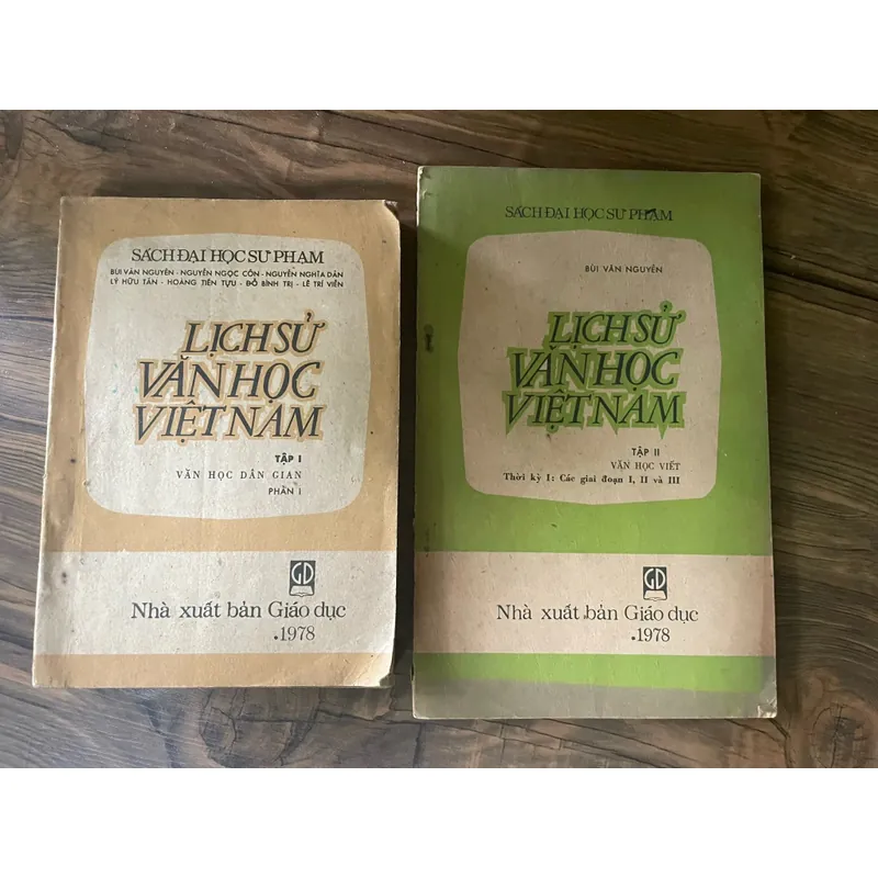 Lịch sử văn học Việt Nam : 2 cuốn Văn học dân dân & Văn học Viết | 1978 569986