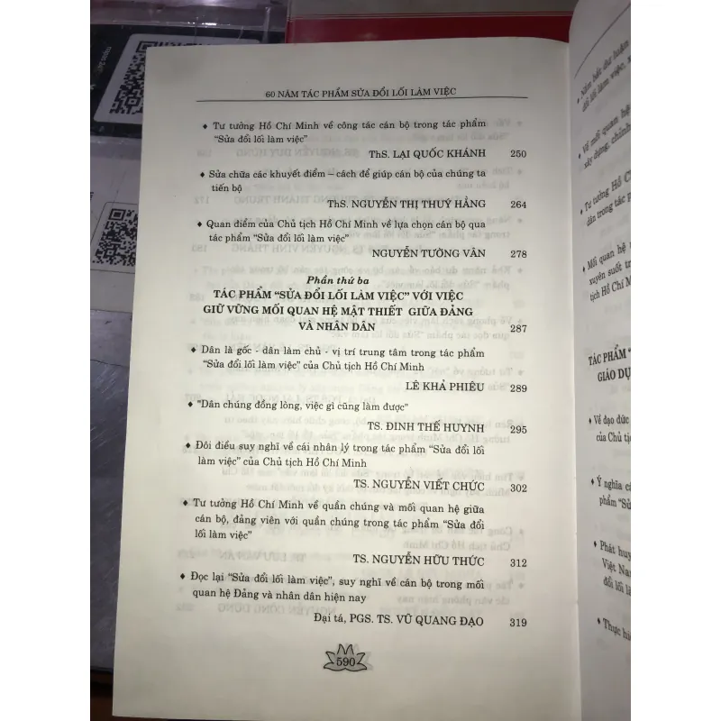 60 năm tác phẩm sửa đổi lối làm việc  754055