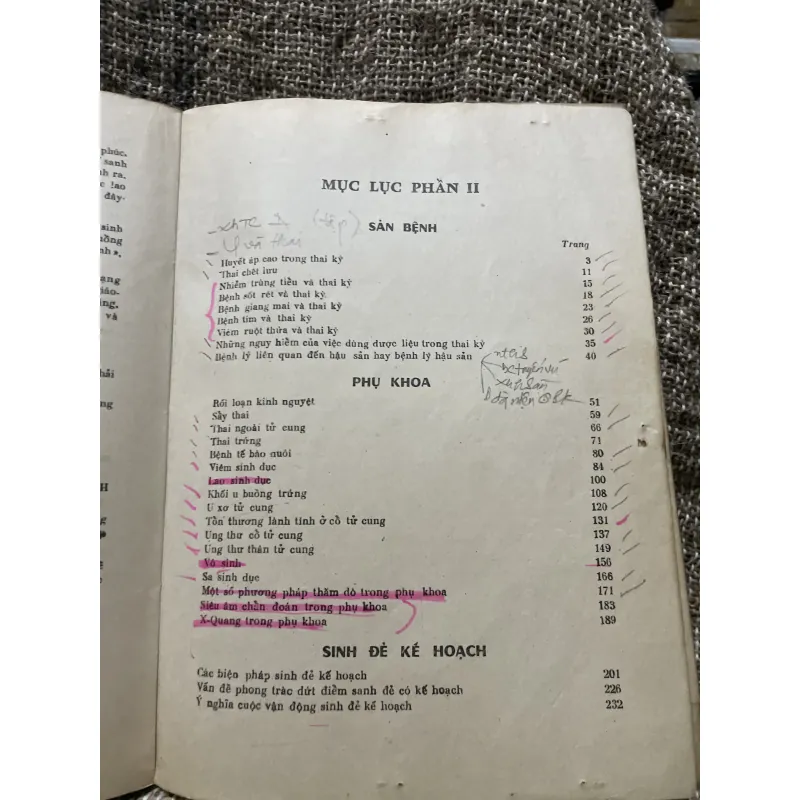 Bài giảng sản phụ khoa 2 tập - 1990, sách khổ lớn; khoảng 700 trang  1006351
