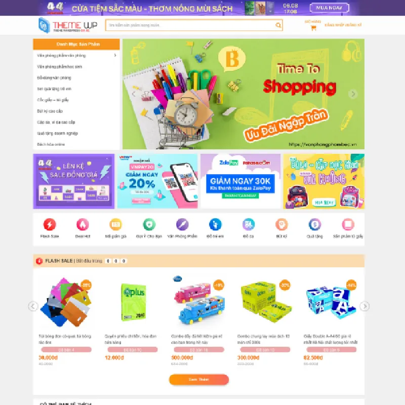 Theme wordpress bán sách 583038