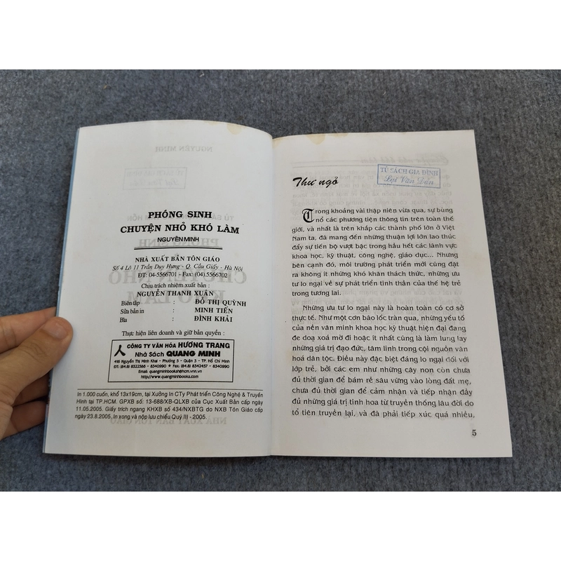 PHÓNG SINH CHUYỆN NHỎ KHÓ LÀM 485185