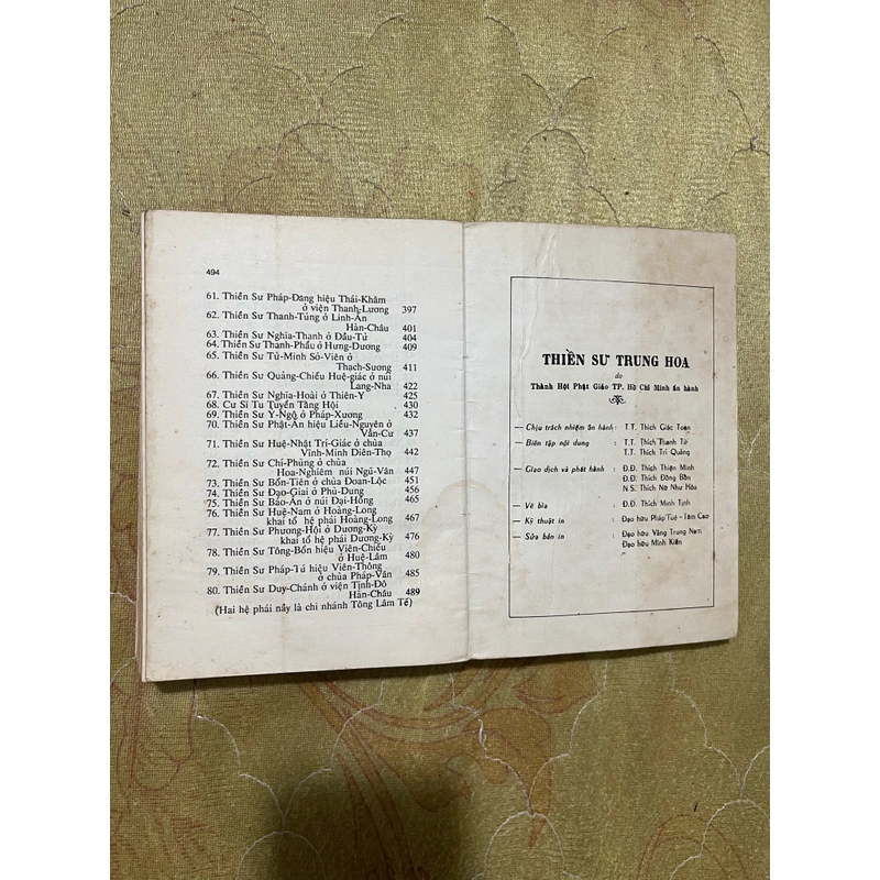 Thiền Sư TRUNG HOA - THANH TỪ soạn dịch 472702