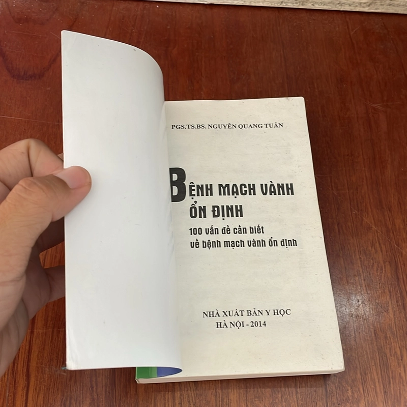 II Sức Khoẻ: Bệnh Mạch Vành Ổn Định (100 Vấn Đề Cần Biết) - PGS. TS. BS Nguyễn Quang Tuấn 524874