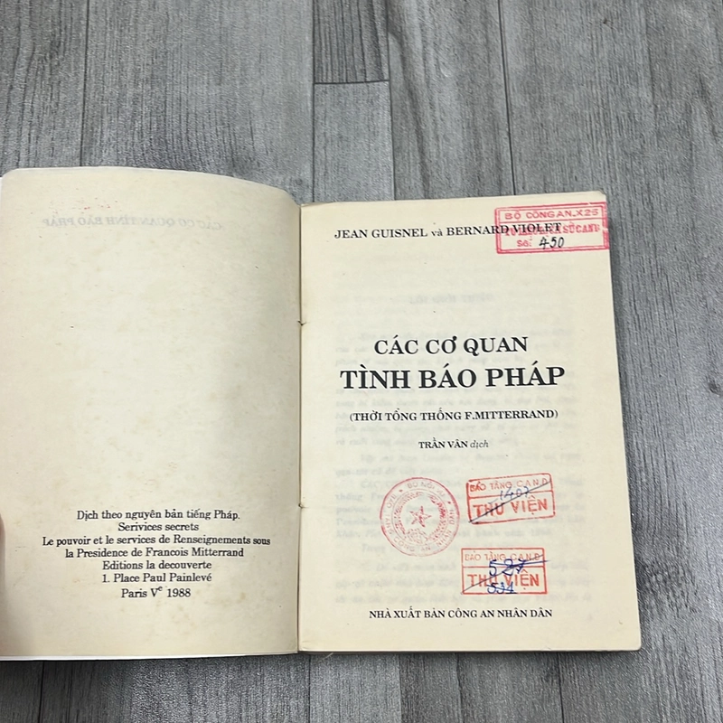 Các cơ quan tình báo Pháp. 2a2 521817