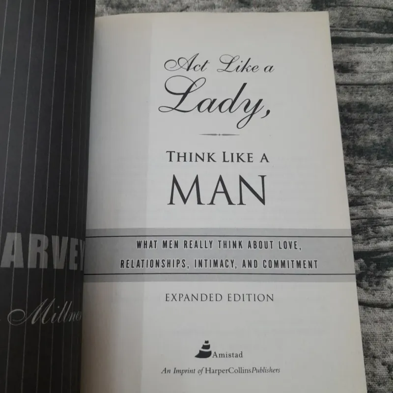 Ngoại văn tiếng Anh- Act like a Lady Think like a Man. Exp. E. 1st NYTB. STEVE HARVEY 762588