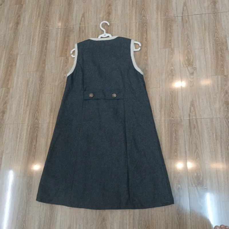 Váy dạ hai lớp, lót trong là lót lụa, sang chảnh thanh lịch 716402