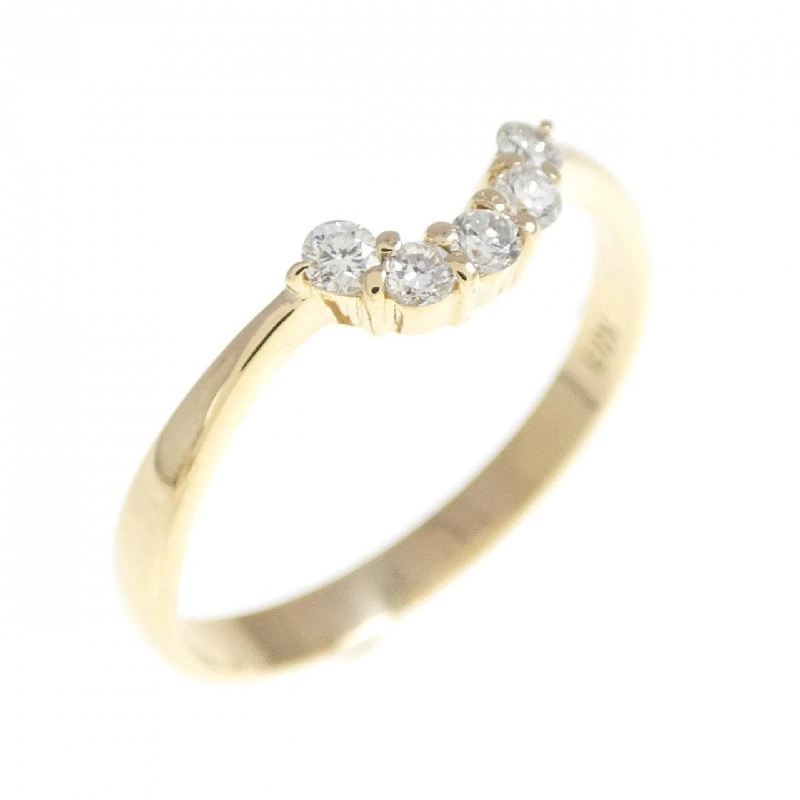 Nhẫn kim cương K18YG 0.10CT - Hàng hiệu chính hãng 854613