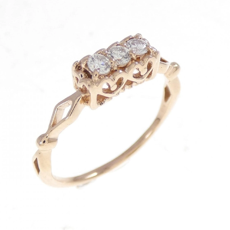 Nhẫn kim cương K10PG 0.10CT - Hàng hiệu chính hãng 854709