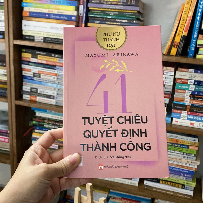Sách 41 Tuyệt chiêu quyết định thành công phụ nữ thành đạt 530025