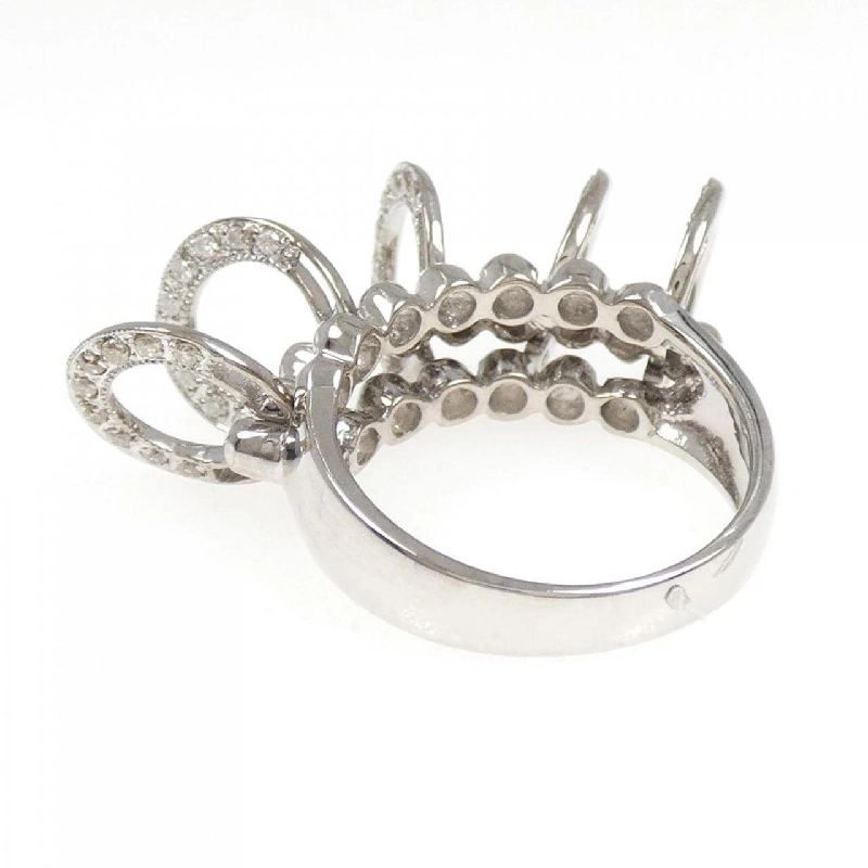 Nhẫn kim cương 750WG 0.30CT - Hàng hiệu Authentic 853502