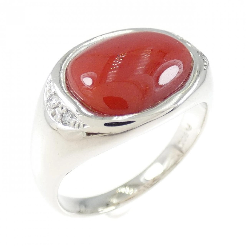 Nhẫn san hô PT900 667935