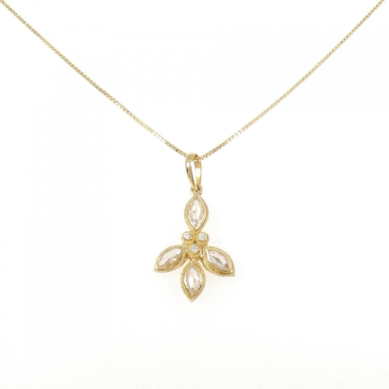 K18YG Dây chuyền kim cương 0.80CT - Hàng hiệu Chính hãng 857026