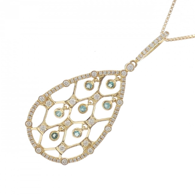 Dây chuyền Tourmaline 18KYG/K18YG 0.15CT - Hàng hiệu Chính hãng 861590