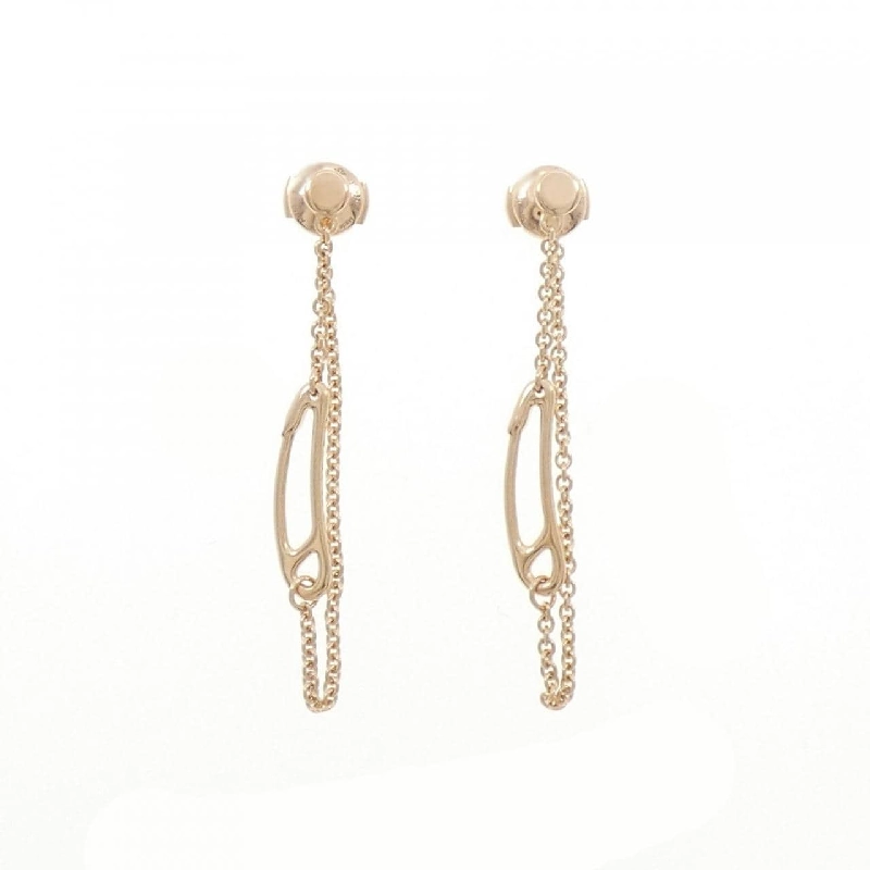 Khuyên tai mini punk Chaine d'Ancre của Hermès - Hàng hiệu Authentic 846555