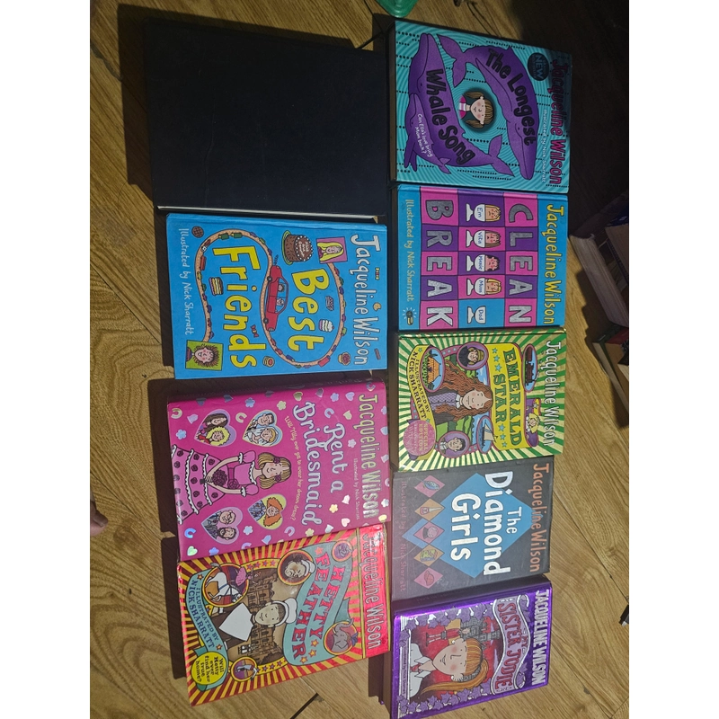 Combo 9q Jacqueline Wilson (Sách tiếng anh bìa cứng) 400k (có 1q bị mất bìa ngoài) 479257