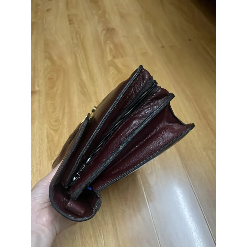 Clutch nữ 24x19x10 da thật 2hand 1002010