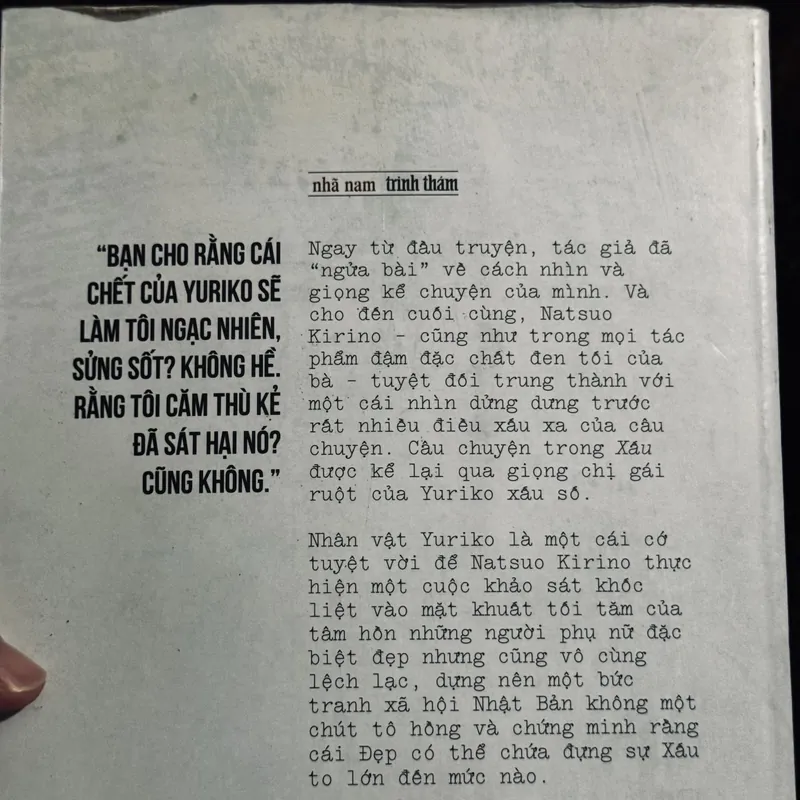 Xấu - Natsuo Kirino 716894