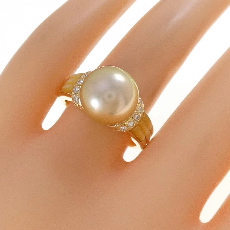 Nhẫn ngọc trai trắng Tasaki 11.2mm - Hàng hiệu Authentic 836321