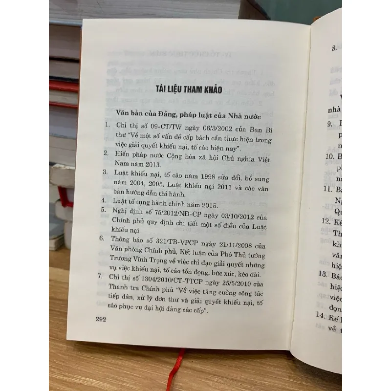 Xem xét giải quyết lại quyết định giải quyết khiếu nại đã có hiệu lực-NXB chính trị quốc gia sự thật 716669