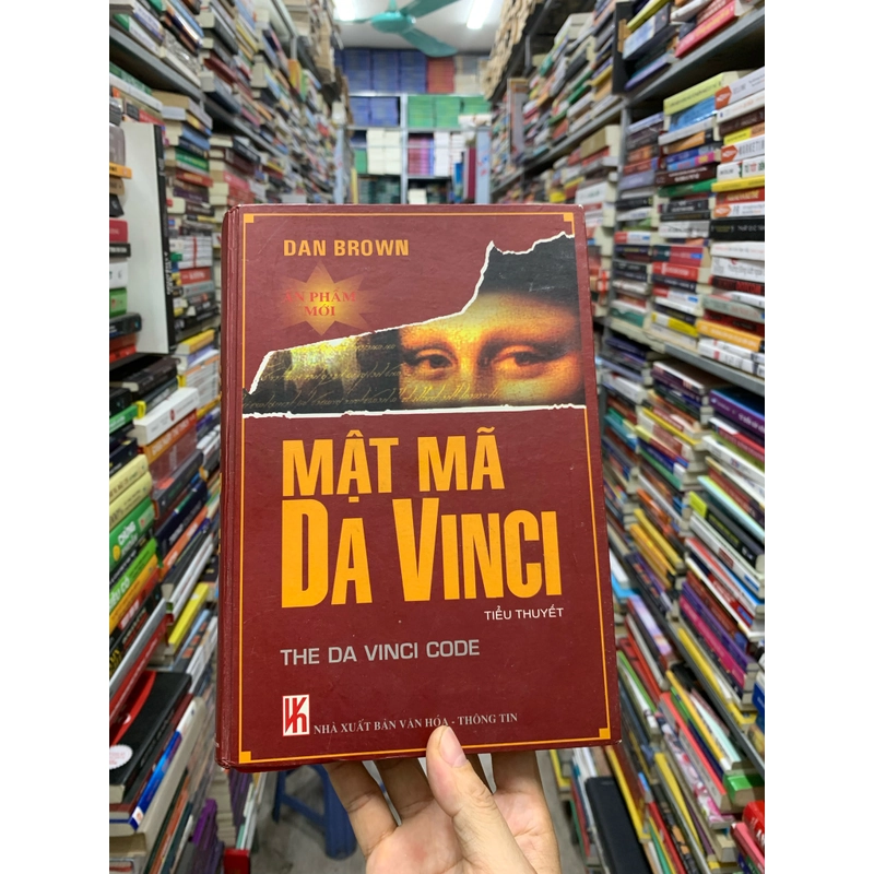 Mật mã Da Vinci. Sách real. Bìa cứng. 999 458163