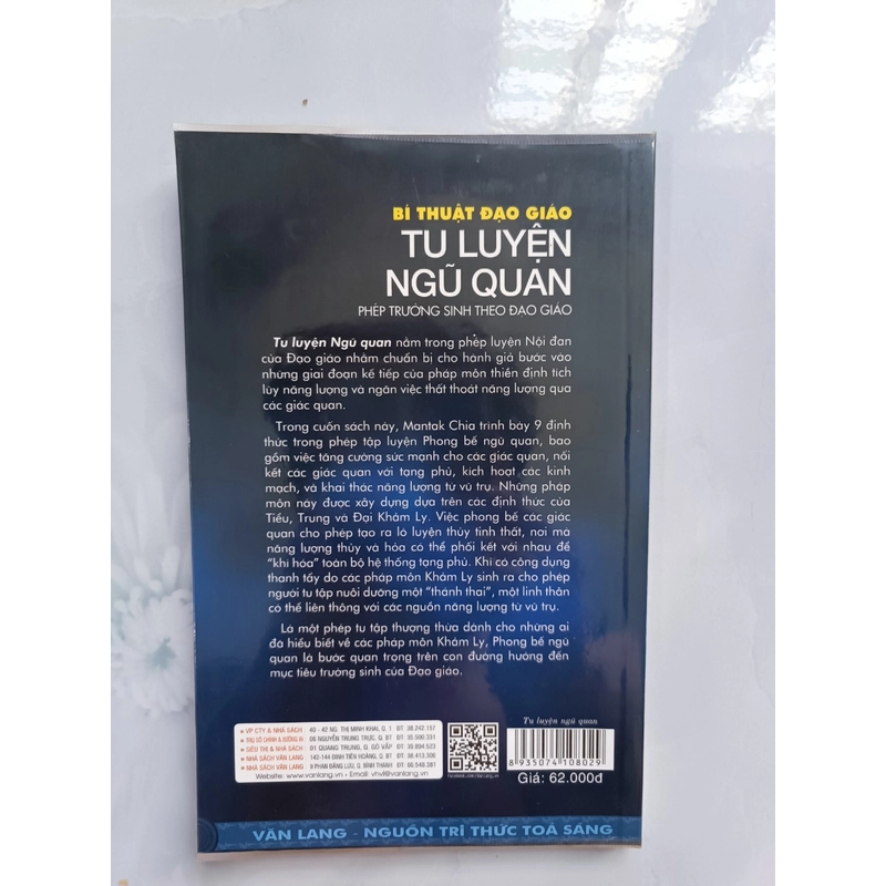 Bí thuật đạo giáo 1 - Tu luyện ngũ quan - Mantak Chia (mới 99%) 199748