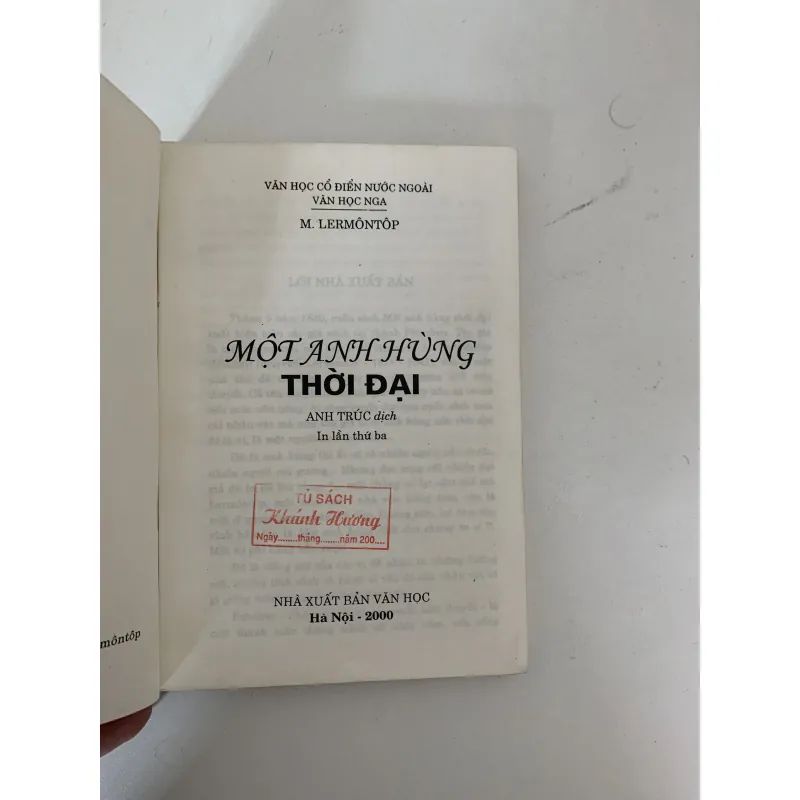 Một anh hùng thời đại - Lermontop 758666