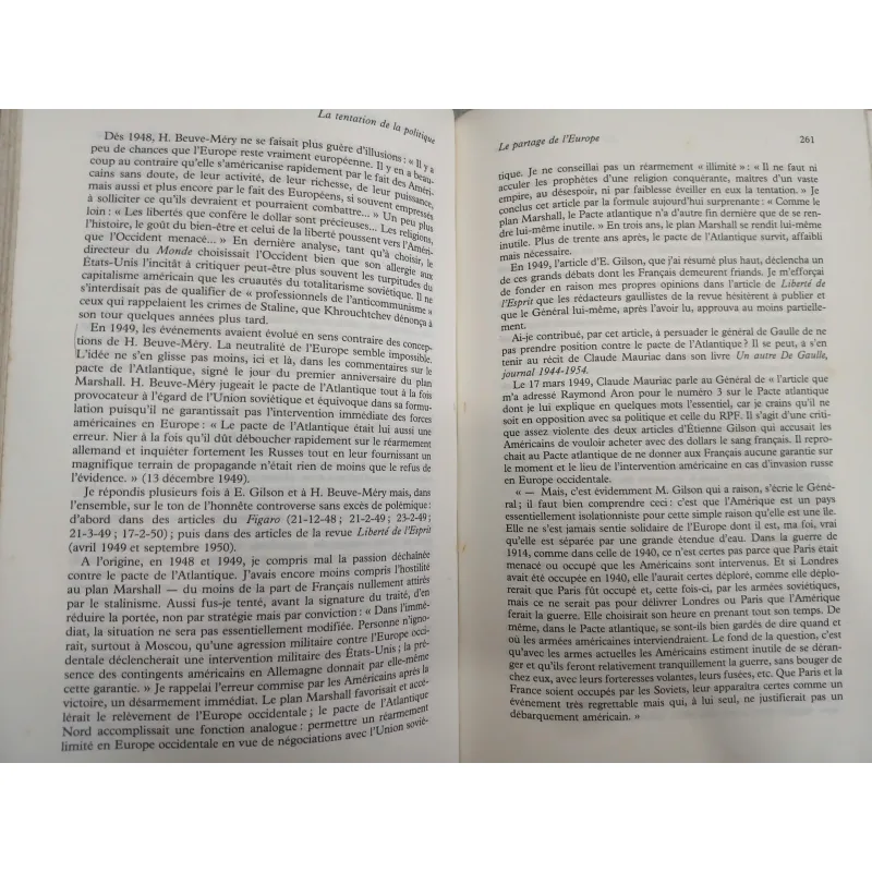 RAYMOND ARON MÉMOIRES - 50 ANS DE RÉFLEXION POLITIQUE (HỒI KÝ RAYMOND ARON 50 NĂM SUY NGẪM 575452