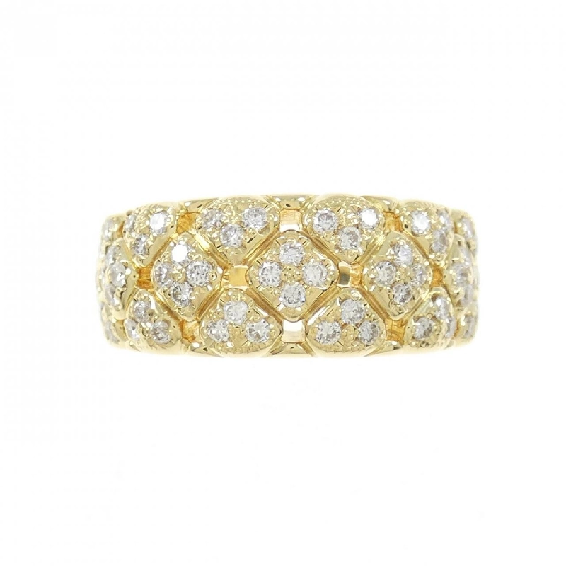 Nhẫn kim cương K18YG 0.53CT 673060