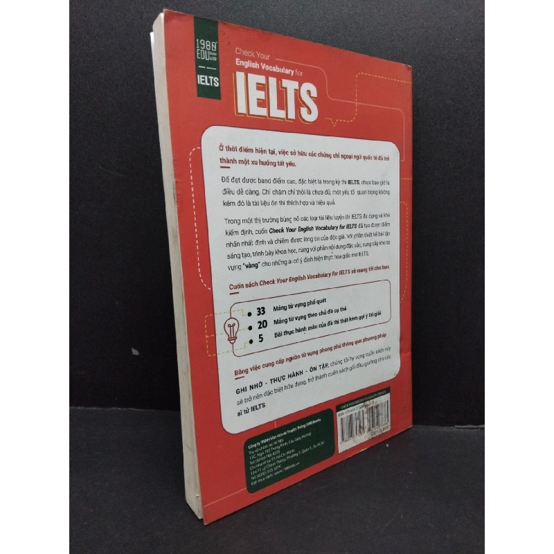 Check your english Vocabulary for Ielts mới 90% bẩn nhẹ 2019 HCM2606 Rawdon Wyatt HỌC NGOẠI NGỮ 915872