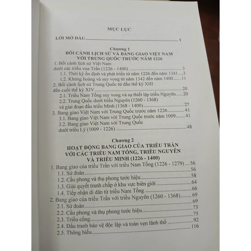 BANG GIAO VIỆT NAM VỚI TRUNG QUỐC DƯỚI TRIỀU TRẦN TỪ NĂM 1226 ĐẾN NĂM 1400 731632