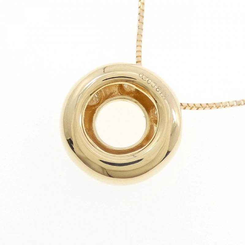 K18YG Dây chuyền kim cương 0.20CT - Hàng hiệu Authentic 858515