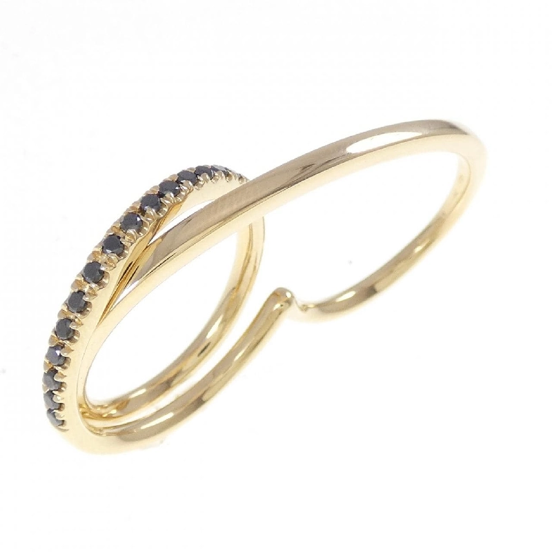 Nhẫn kim cương 750YG - Hàng hiệu Authentic 848620