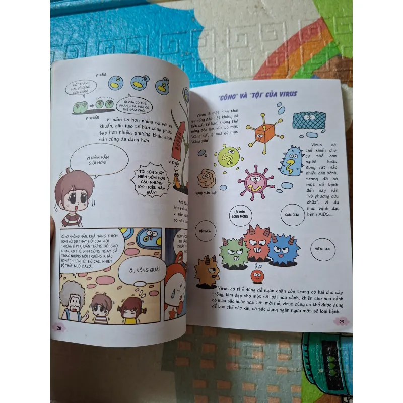 10 Vạn Câu Hỏi Vì Sao "Khám Phá Thế Giới Vi Sinh Vật 937036