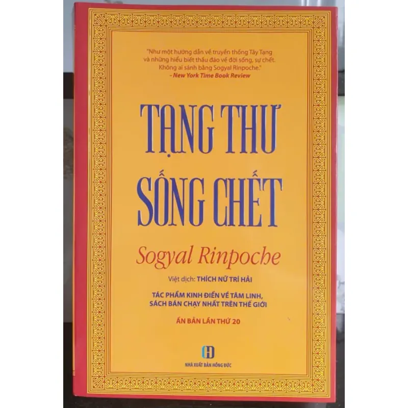 Tạg Thư Sống Chết - Sogyal Rinpoche bản in mới 699061