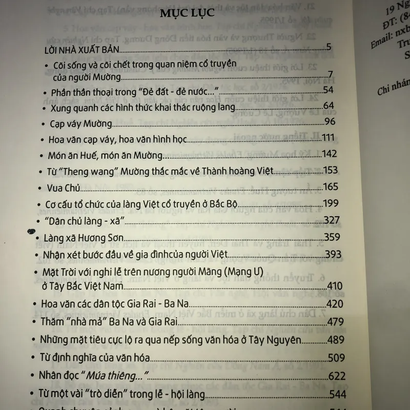 Góp phần nghiên cứu văn hoá và tộc người 726682