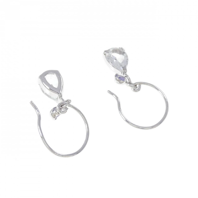 K14WG Bông tai Topaz Trắng - Hàng hiệu Chính hãng 865345