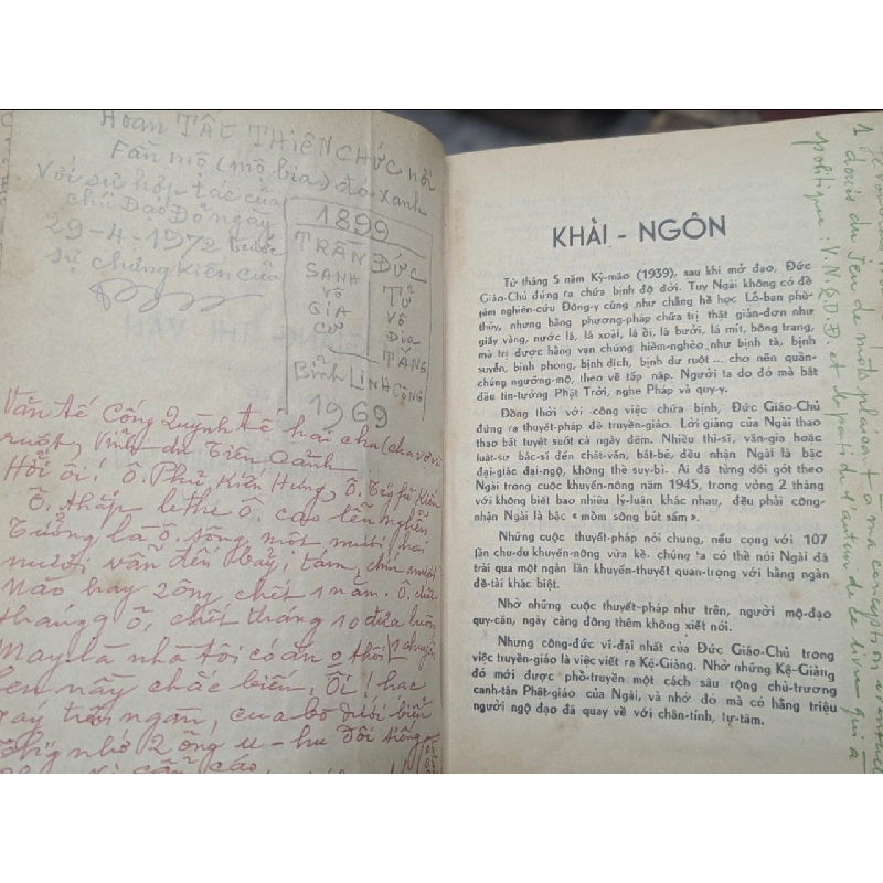 SẤM GIẢNG THI VĂN TOÀN BỘ CỦA ĐỨC HUỲNH GIÁO CHỦ 187484