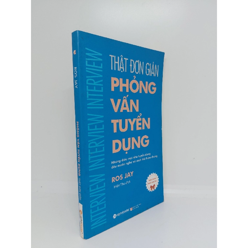 Phỏng vấn tuyển dụng thật đơn giản mới 80% bị ố nhẹ 2015 HCM0809 Rebooks.vn 950691
